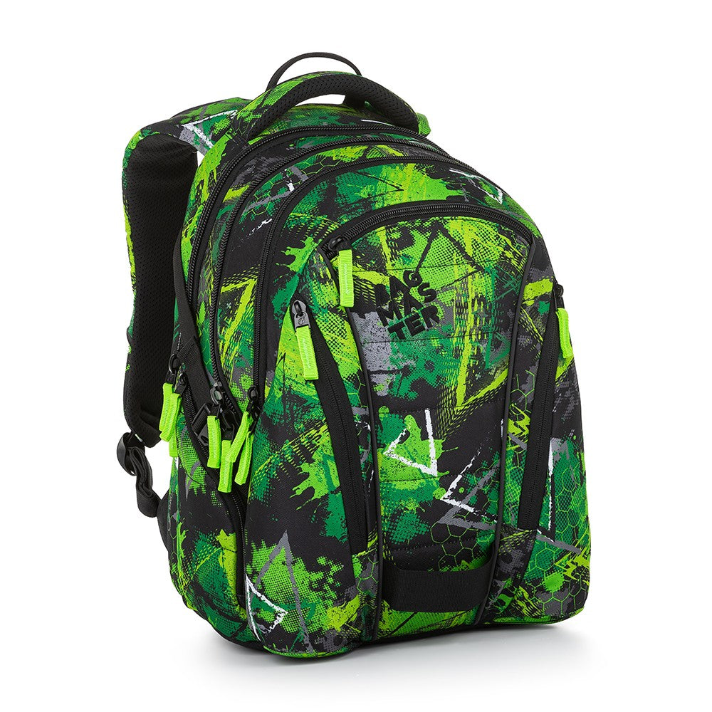 Zaino scuola verde-nero – BAG 23 A | Medie e Superiori