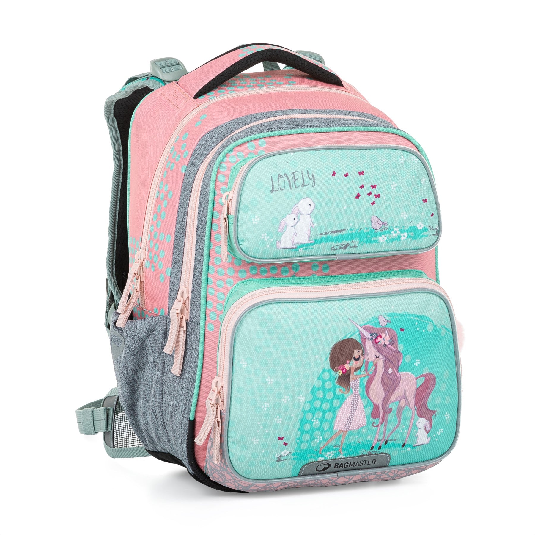 Zaino scuola primaria ergonomico UNICORNO - DOPI 23 B