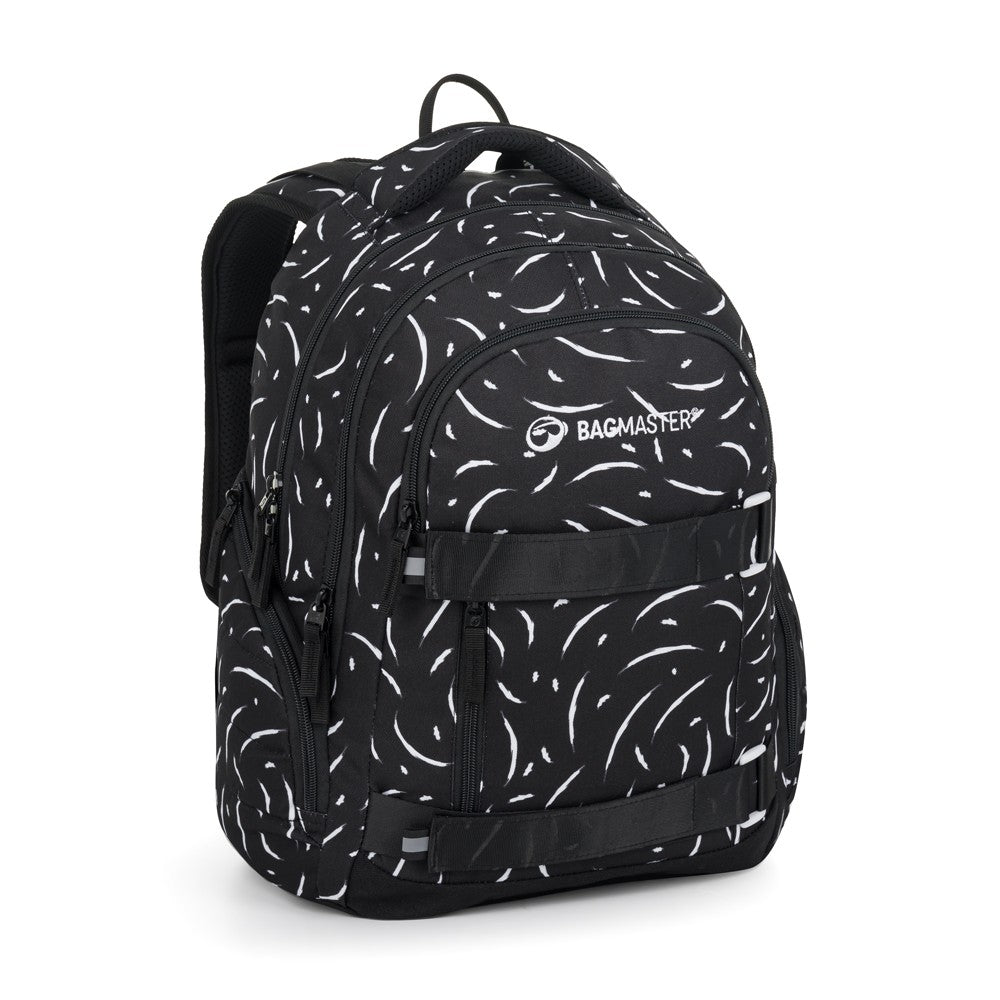 ZAINO nero e bianco - NOMAD 25 A| medie e superiori