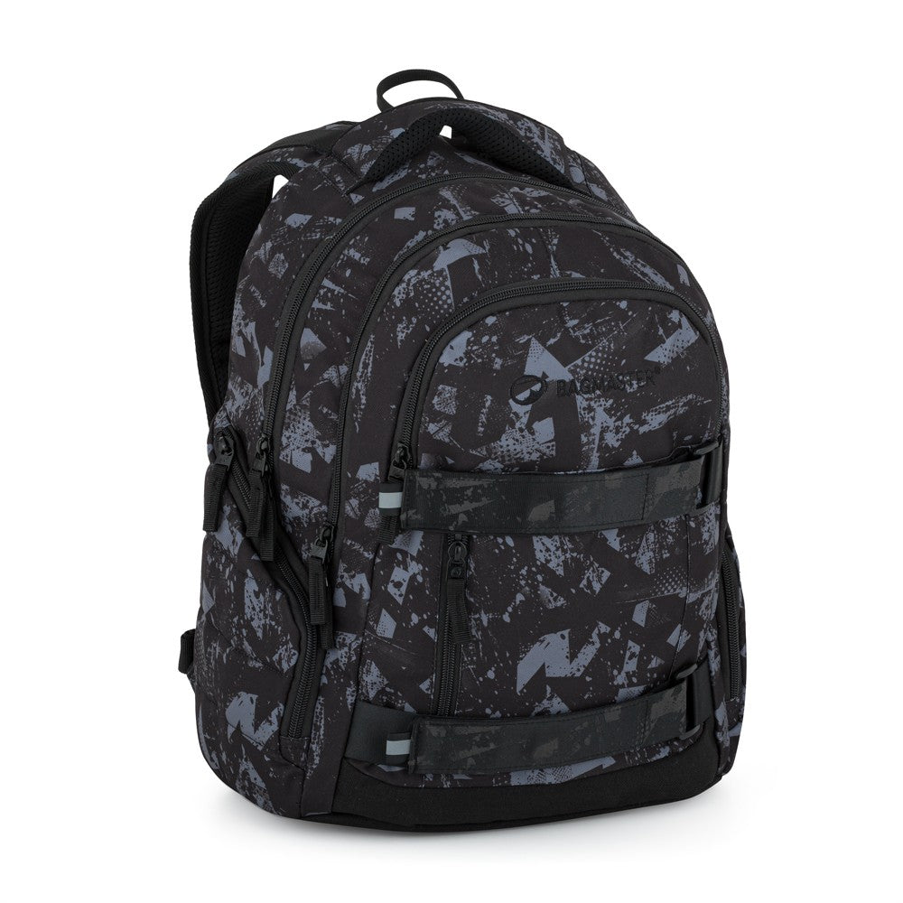 Zaino nero e grigio – NOMAD 25 B | medie e superiori
