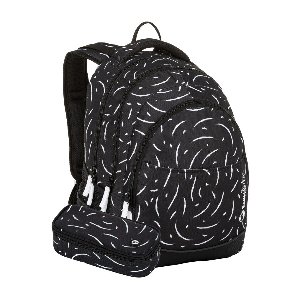 Set zaino scuola nero - DIGITAL 23 A| Medie e Superiori