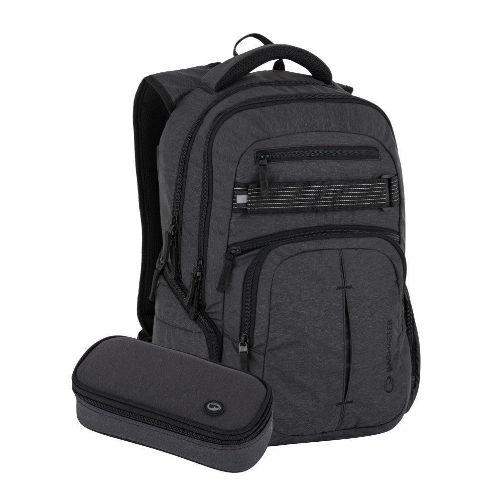 Set zaino scuola 2 pezzi grigio – SCOUT 25 A | medie e superiori