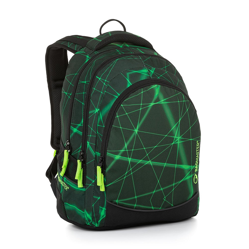 Zaino scuola verde elettrico - DIGITAL 22 B | Medie e Superiori