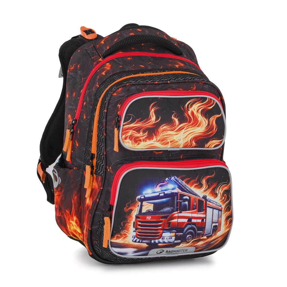 Zaino scuola primaria ergonomico POMPIERI - DOPI 26 B