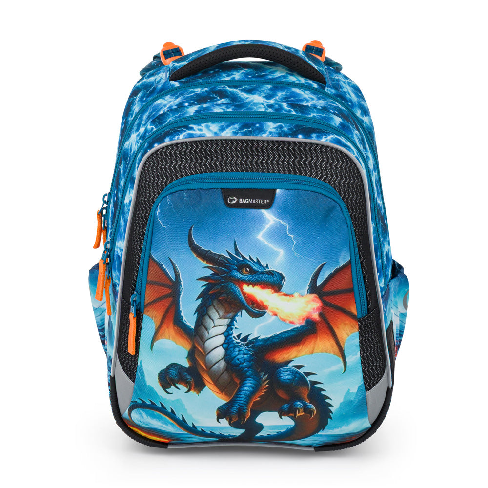 Zaino scuola primaria ergonomico DRAGO - LUMI 26 D