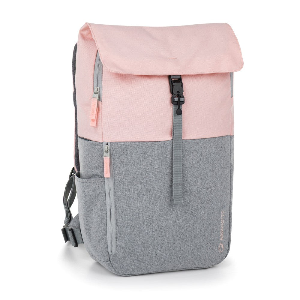 Zaino Urban rosa-grigio – capienza regolabile – SUNNY 25 A